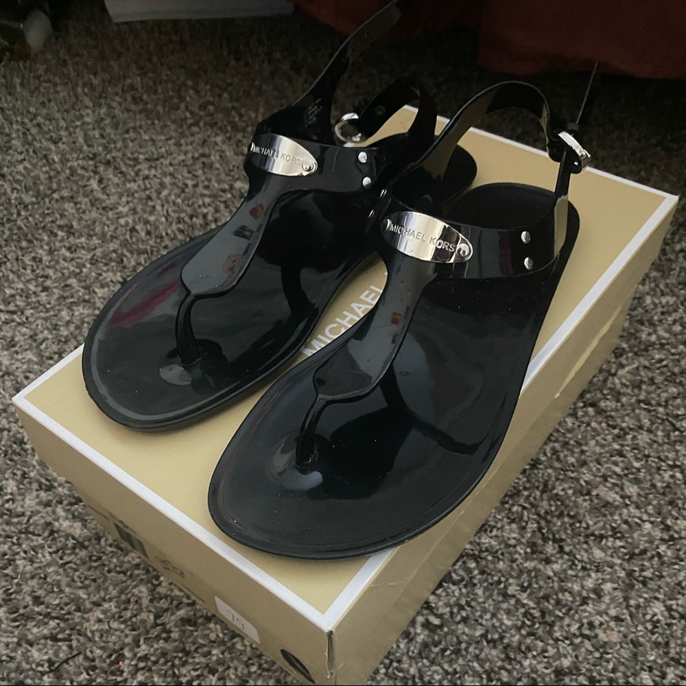 Black Michael kors sandals